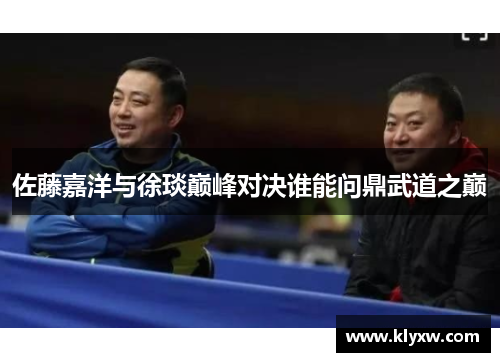 佐藤嘉洋与徐琰巅峰对决谁能问鼎武道之巅